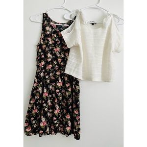 2 pieces dress and top
